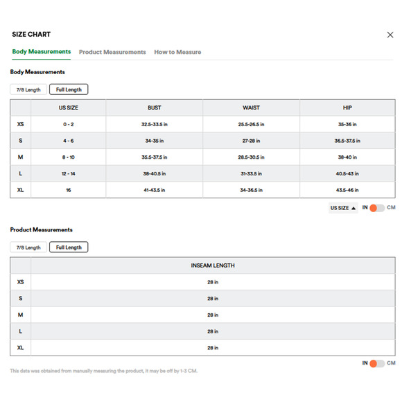 Halara Leggings Womens Medium Blue Denim Back Pockets High Rise Stretch Pants - Picture 2 of 9